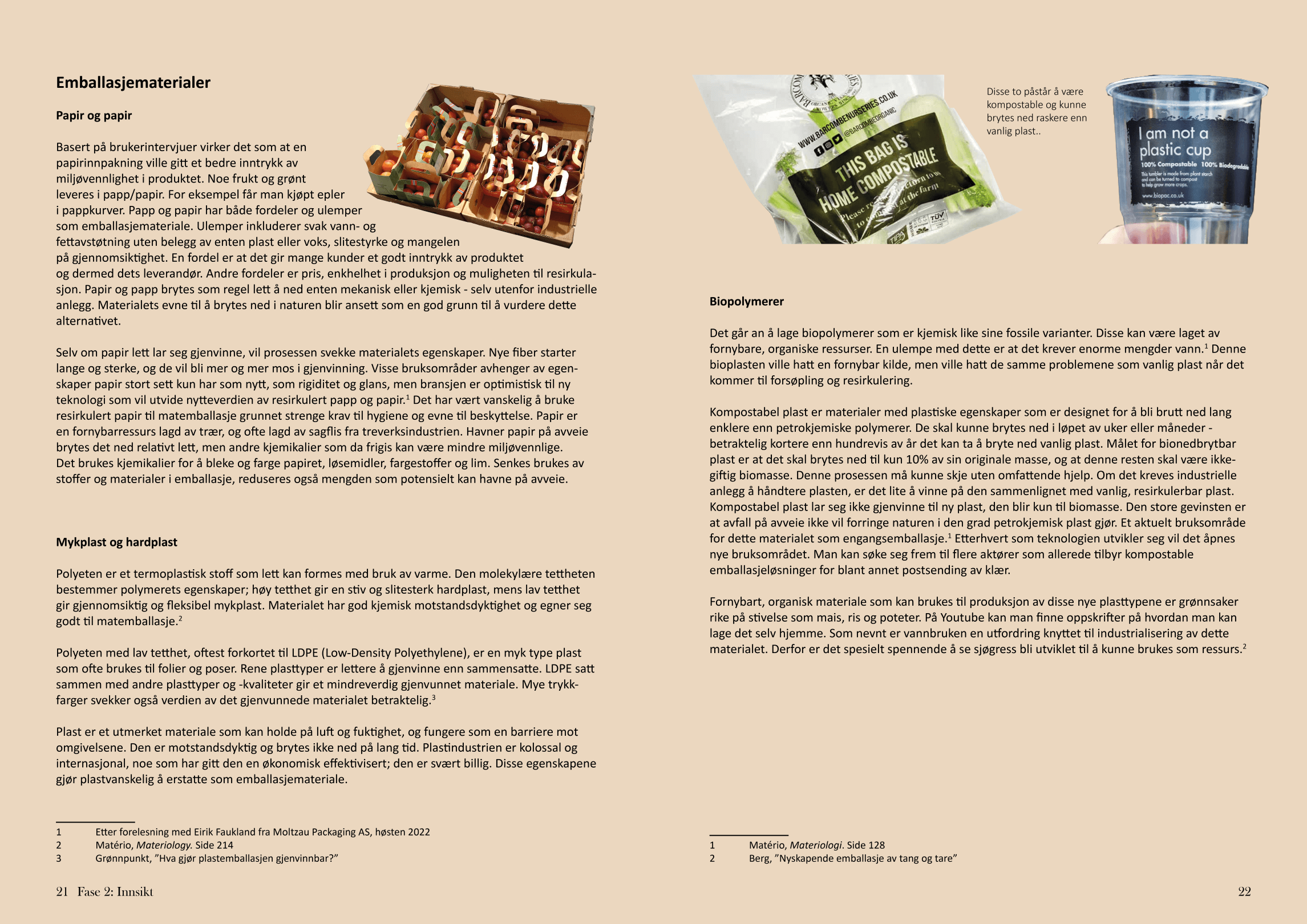 spinatrapport oppslag